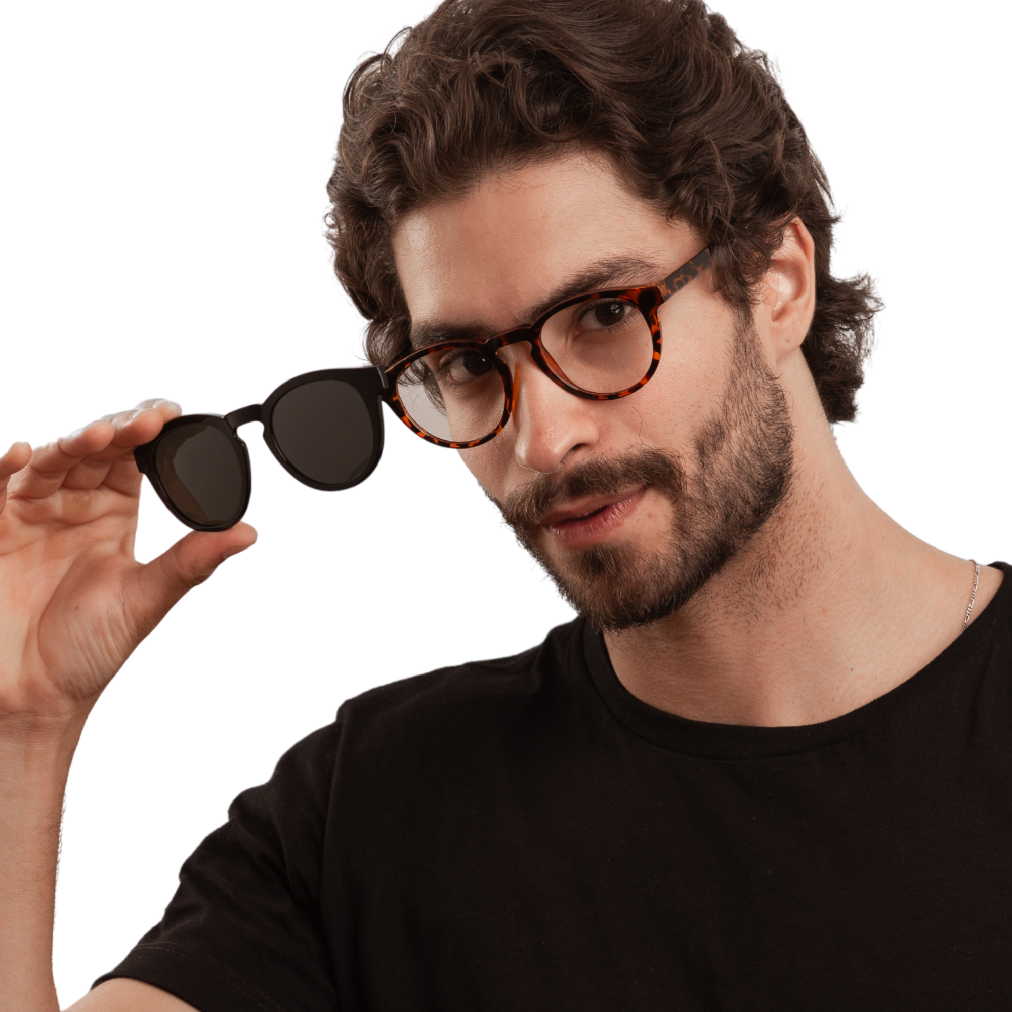 Óculos Jax - 2 em 1 Clip-On